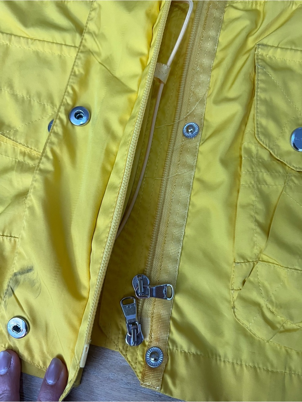 Ralph Lauren Yellow Quilted Shell Jacket - Picture 6 of 8